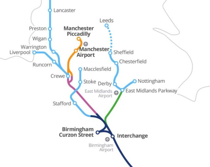 UK HS2 High-speed Rail