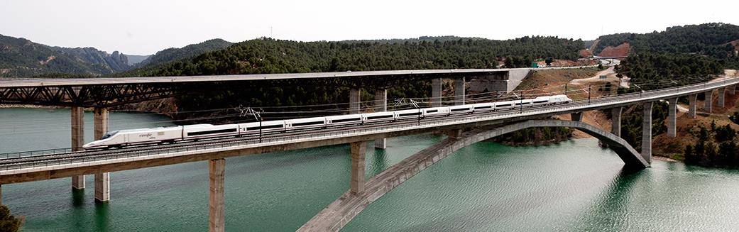 Spanish high speed rail network